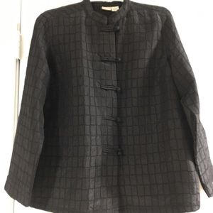 Light Black Blazer B-1